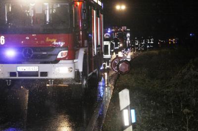 Langenbrand: Unter Alkoholeinfluss von der Fahrbahn abgekommen - 3 Personen verletzt